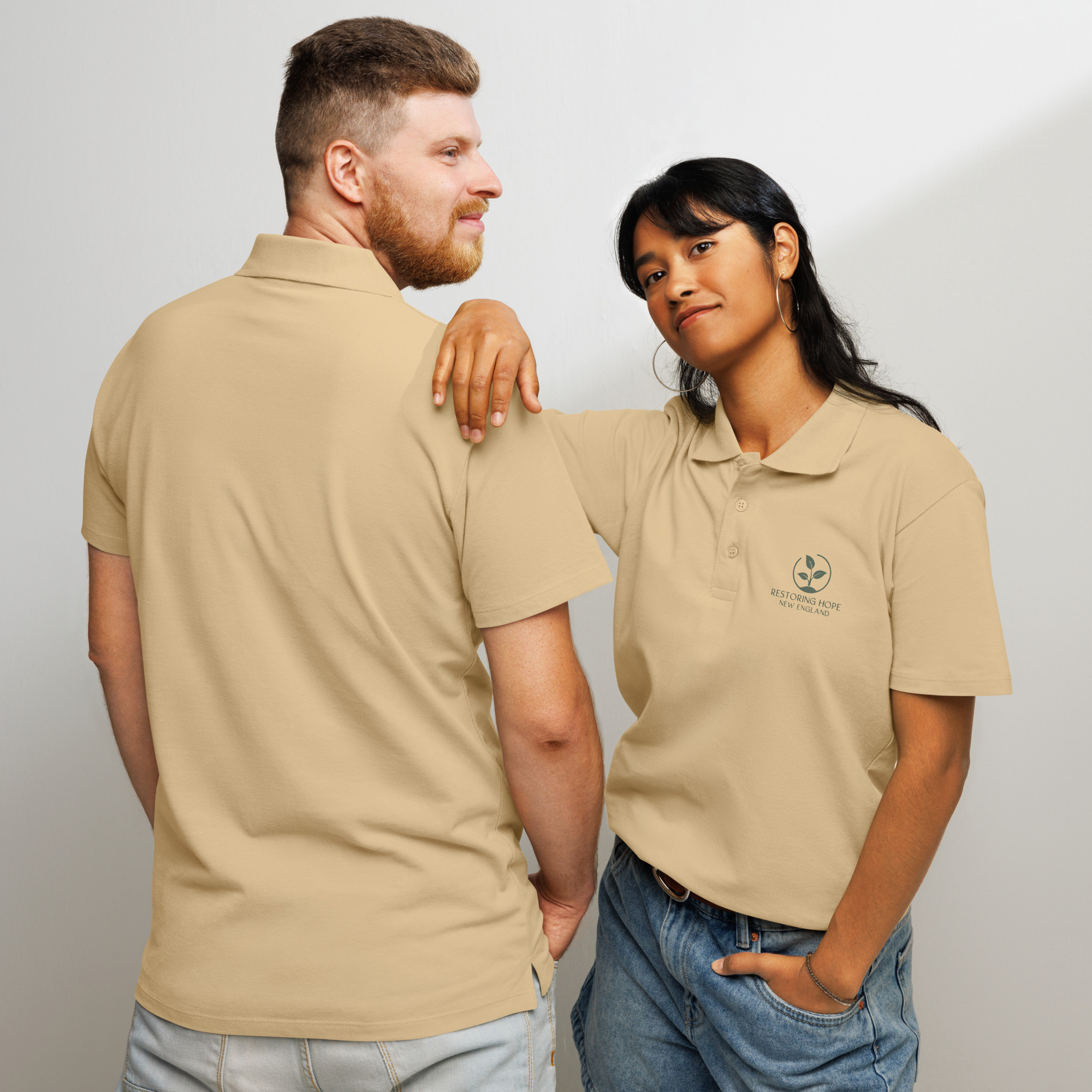 Premium pique polo shirt - Image 12