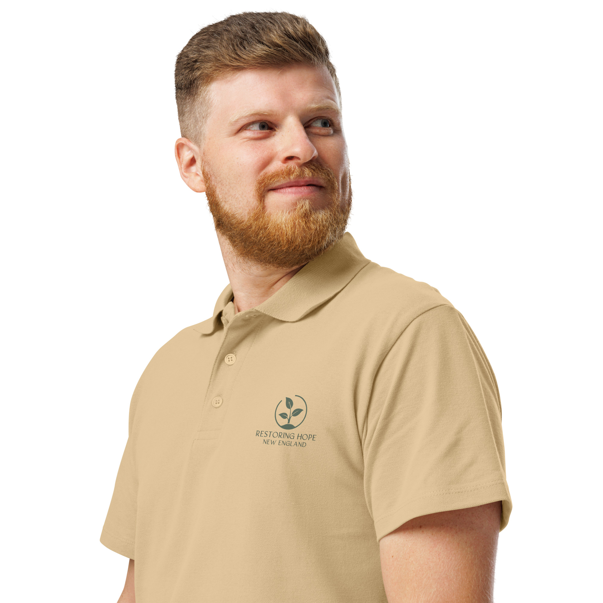 Premium pique polo shirt - Image 10