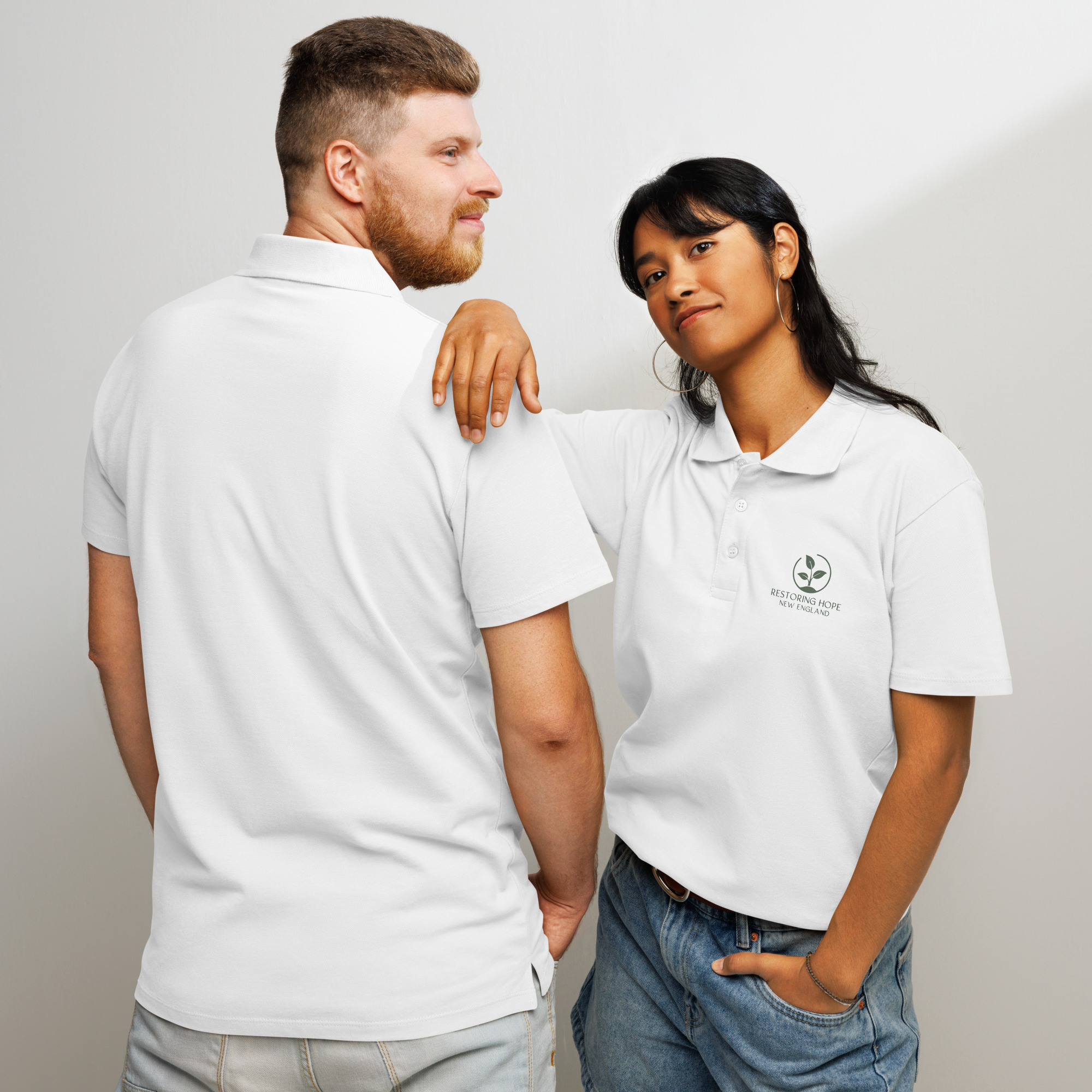 Premium pique polo shirt - Image 13
