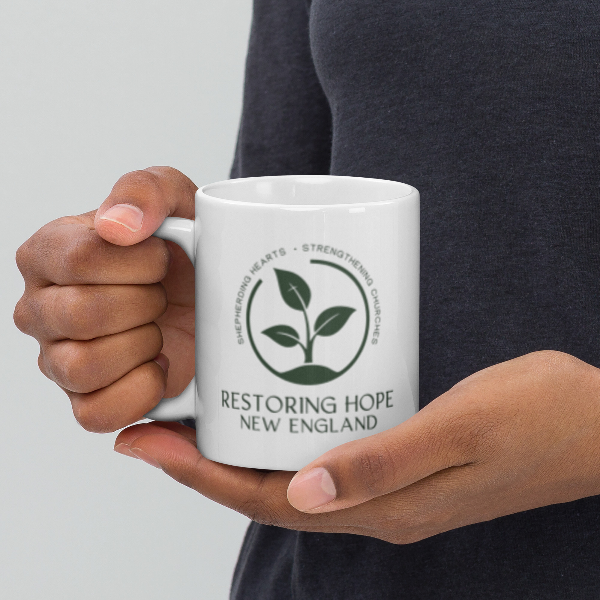 White glossy mug - Image 5