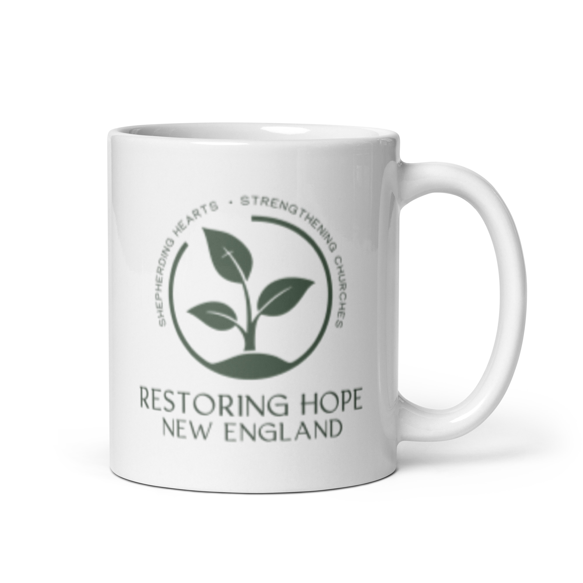 White glossy mug - Image 6