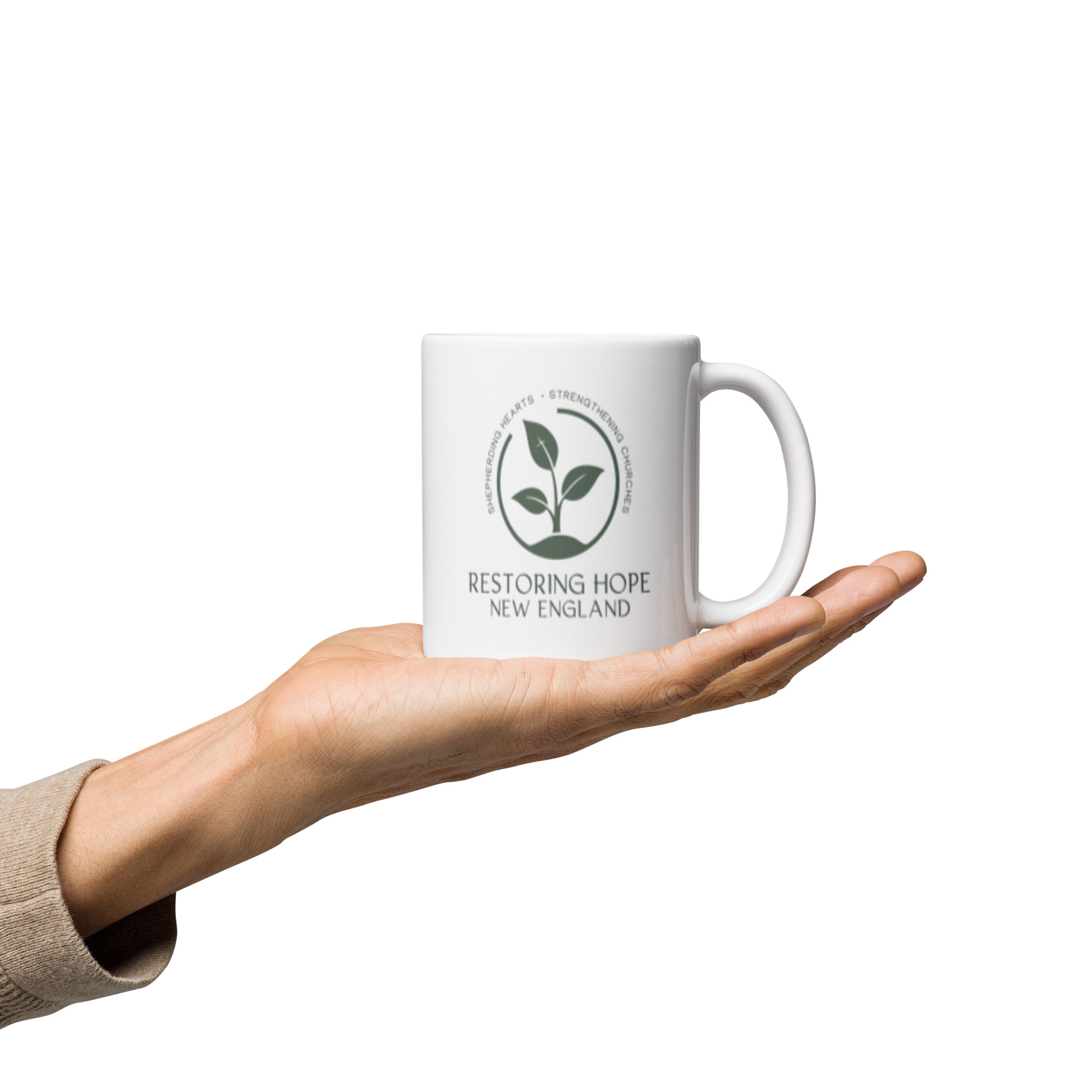 White glossy mug - Image 3